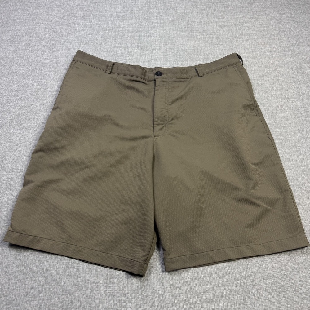 Nike Golf Shorts Mens 40 Green Athletic Moisture Wicking 10" Inseam Performance